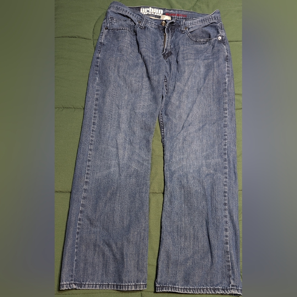 Urban Pipeline Men's Relaxed Fit Denim Jeans